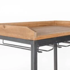 Armoire Bar à Vin Vintage Bois Clair -Meubles Soldes Boutique 1000171149 190418 10070400231 GALLERYIMAGES P000000001000171149