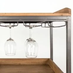 Armoire Bar à Vin Vintage Bois Clair -Meubles Soldes Boutique 1000171149 190418 10070400232 GALLERYIMAGES P000000001000171149