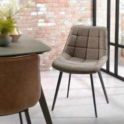 Chaises Capitonnées Kellia (lot De 2) -Meubles Soldes Boutique 1000216165 200623 13434400047 MOOD DETAILS P000000001000216165 mood