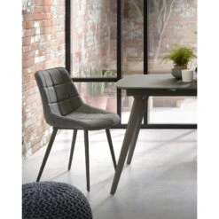 Chaises Capitonnées Kellia (lot De 2) -Meubles Soldes Boutique 1000216184 200623 13455800175 MOOD DETAILS P000000001000216184 mood