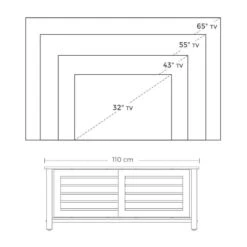 Meuble TV Condover I -Meubles Soldes Boutique 1000225815 200914 06122900057 SKETCH DETAILS P000000001000225815 sketch