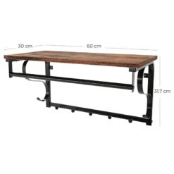 Porte-manteaux Mural Montevallo 13 Porte-manteaux Mural Montevallo -Meubles Soldes Boutique 1000226091 200921 14224000043 SKETCH DETAILS P000000001000226091 sketch