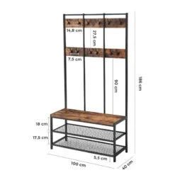 Ensemble D’entrée Compact Morristown -Meubles Soldes Boutique 1000226153 200921 14275200407 SKETCH DETAILS P000000001000226153 sketch
