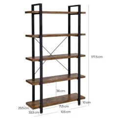 Étagère Leesville II -Meubles Soldes Boutique 1000229723 201104 13594300125 SKETCH DETAILS P000000001000229723 sketch