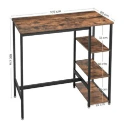 Table Haute Velaux -Meubles Soldes Boutique 1000235792 210118 06512000522 SKETCH DETAILS P000000001000235792 sketch