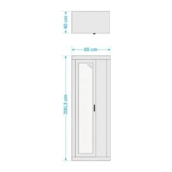 Armoire Buzan -Meubles Soldes Boutique 1000250957 210827 17032500001 SKETCH DETAILS P000000001000250957 sketch