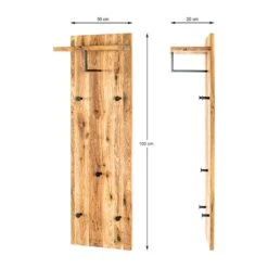 Porte-manteau mural Oderen II -Meubles Soldes Boutique 1000252678 210325 08130000056 SKETCH DETAILS P000000001000252678 sketch