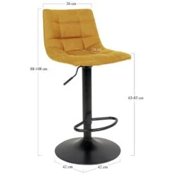 Chaises De Bar Bazian (lot De 2) 25 Chaises De Bar Bazian (lot De 2) -Meubles Soldes Boutique 1000254099 210317 15102200055 SKETCH DETAILS P000000001000254099 sketch