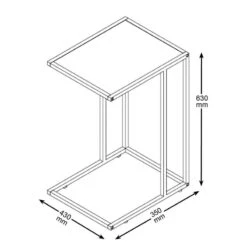 Bout De Canapé Coogee I -Meubles Soldes Boutique 1000263268 210430 14472900034 SKETCH DETAILS P000000001000263268 sketch