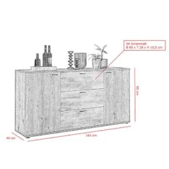 Commode Ambato 15 Commode Ambato -Meubles Soldes Boutique 1000263445 210430 11521900236 SKETCH DETAILS P000000001000263445 sketch