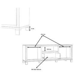 Meuble TV Egan 13 Meuble TV Egan -Meubles Soldes Boutique 1000270217 210609 06154000057 SKETCH DETAILS P000000001000270217 sketch