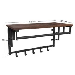 Porte-manteau Mural Montevallo II -Meubles Soldes Boutique 1000283956 210813 06354800153 SKETCH DETAILS P000000001000283956 sketch