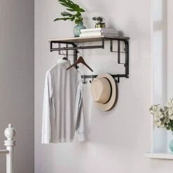 Porte-manteau Mural Montevallo II -Meubles Soldes Boutique 1000283967 210813 06355300219 MOOD DETAILS P000000001000283967 mood