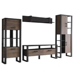 Ensemble Meubles TV Norddal III (4 él.) -Meubles Soldes Boutique 1000310667 211125 14554100083 DETAILS P000000001000310667