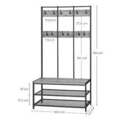 Ensemble D’entrée Compact Morristown -Meubles Soldes Boutique 1000329420 220203 161555000500 SKETCH DETAILS P000000001000329420 sketch