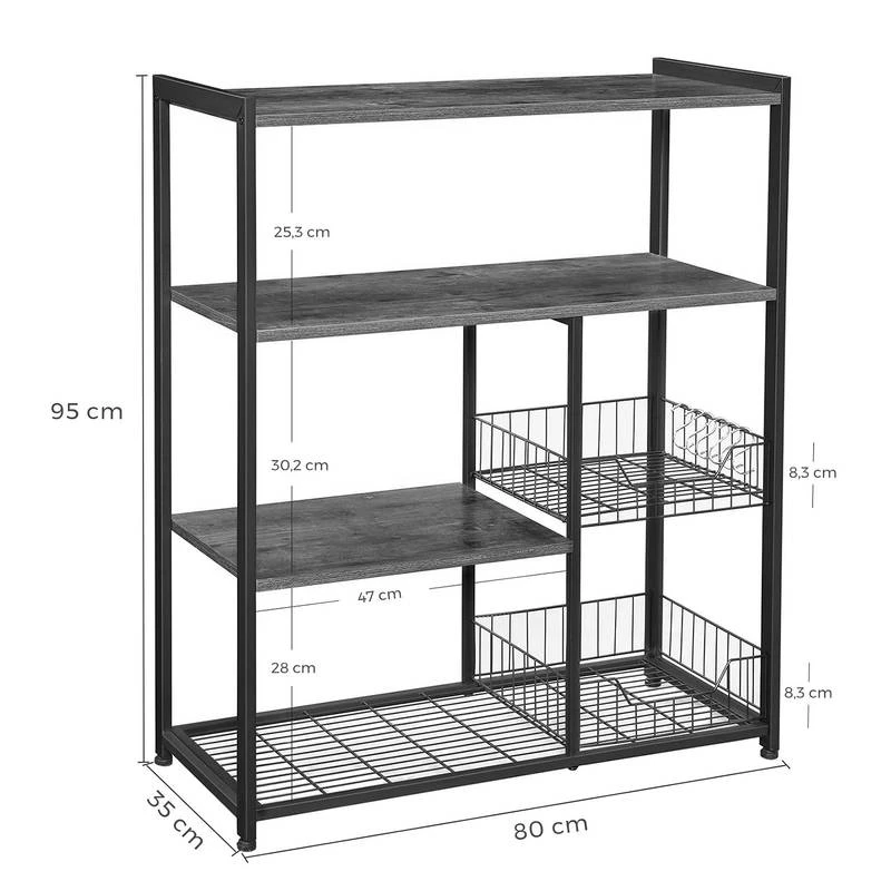 Étagère De Cuisine Jamban IV 6 Étagère De Cuisine Jamban IV – Image 6