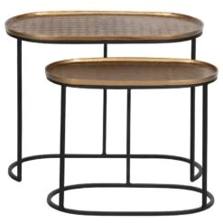 Bouts De Canapé Yantai (lot De 2) -Meubles Soldes Boutique 1000345804 220428 030 DETAILS P000000001000345804