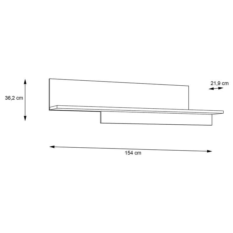 Étagère Murale Vallegrande 4 Étagère Murale Vallegrande – Image 4