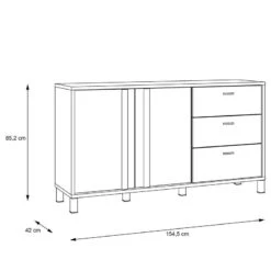 Buffet Vallegrande I 12 Buffet Vallegrande I -Meubles Soldes Boutique 1000356703 220603 500 SKETCH DETAILS P000000001000356703 sketch