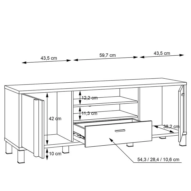 Meuble TV Vallegrande II 7 Meuble TV Vallegrande II – Image 7