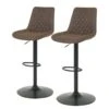 Chaises De Bar Wismes - Lot De 2