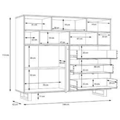 Buffet Trylith II -Meubles Soldes Boutique 1000364623 220719 501 SKETCH DETAILS P000000001000364623 sketch