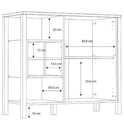 Buffet Kasala II -Meubles Soldes Boutique 1000364877 220722 501 SKETCH DETAILS P000000001000364877 sketch