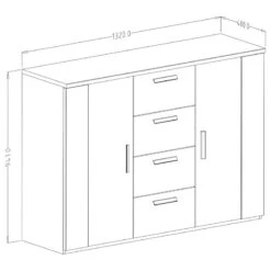 Buffet Kalbarri -Meubles Soldes Boutique 1000367276 221005 500 SKETCH DETAILS P000000001000367276 sketch