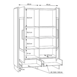Buffet Haut Shackleton 19 Buffet Haut Shackleton -Meubles Soldes Boutique 1000371300 230123 501 SKETCH DETAILS P000000001000371300 sketch