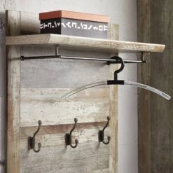 Panneau Porte-manteaux Tapara II -Meubles Soldes Boutique garderoben set tapara i 5 teilig braun grau 4383168