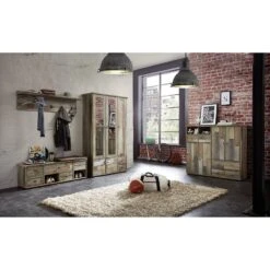 Ensemble De Vestibule Tapara (3 éléments 10 Ensemble De Vestibule Tapara (3 éléments -Meubles Soldes Boutique garderoben set tapara ii 3 teilig braun grau 4383236